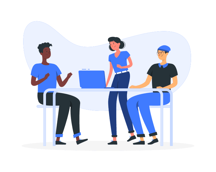 Office Work Illustration